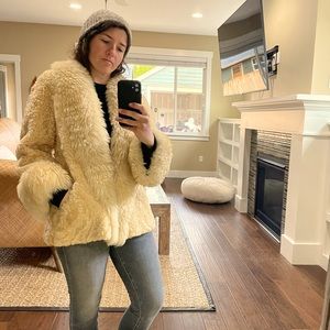 Vintage Shearling Coat